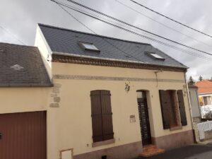 Rénovation de toitures en ardoise naturelle à Laon