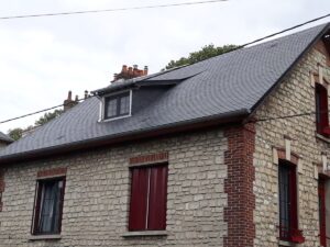 Rénovation de toitures en ardoise naturelle à Laon