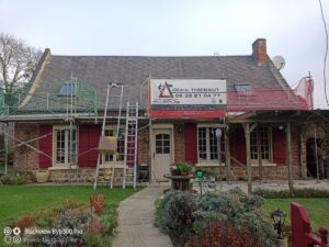 Pose et rénovation de toiture en ardoise naturelle à Nouvion et Catillon